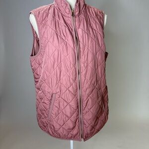 Old Navy Pink Quilted Vest